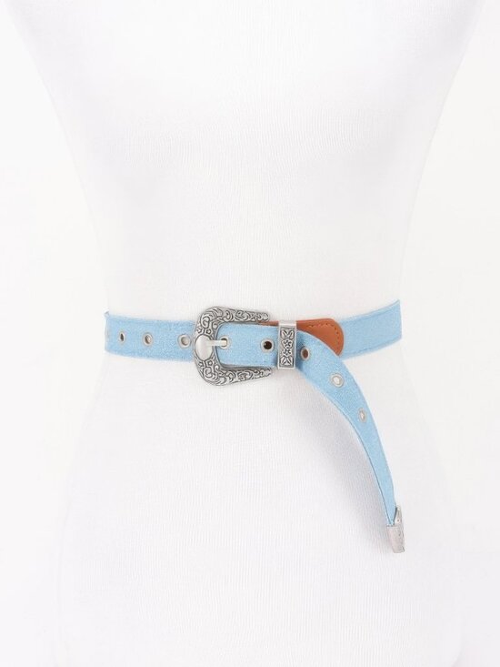 Denim Multi Metal Buckle